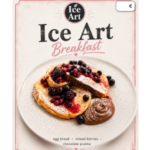 ICE ART BREAKFAST